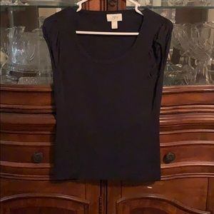 Loft navy blue top size S